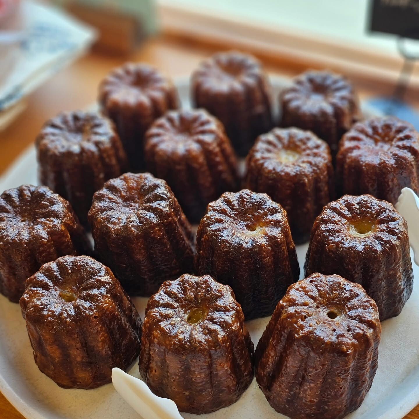 米粉で作られたカヌレ